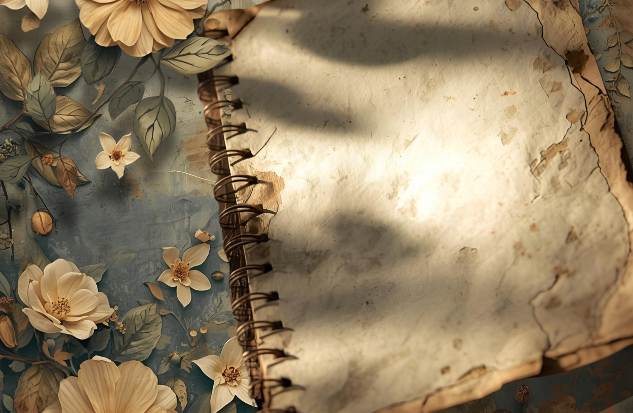 Whispers on Weathered Pages - Journal - 218 Pages