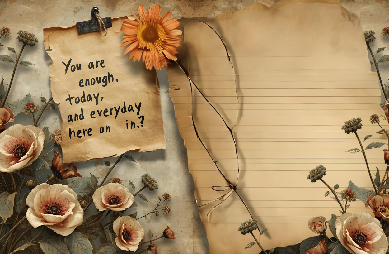 Whispers on Weathered Pages - Journal - 218 Pages