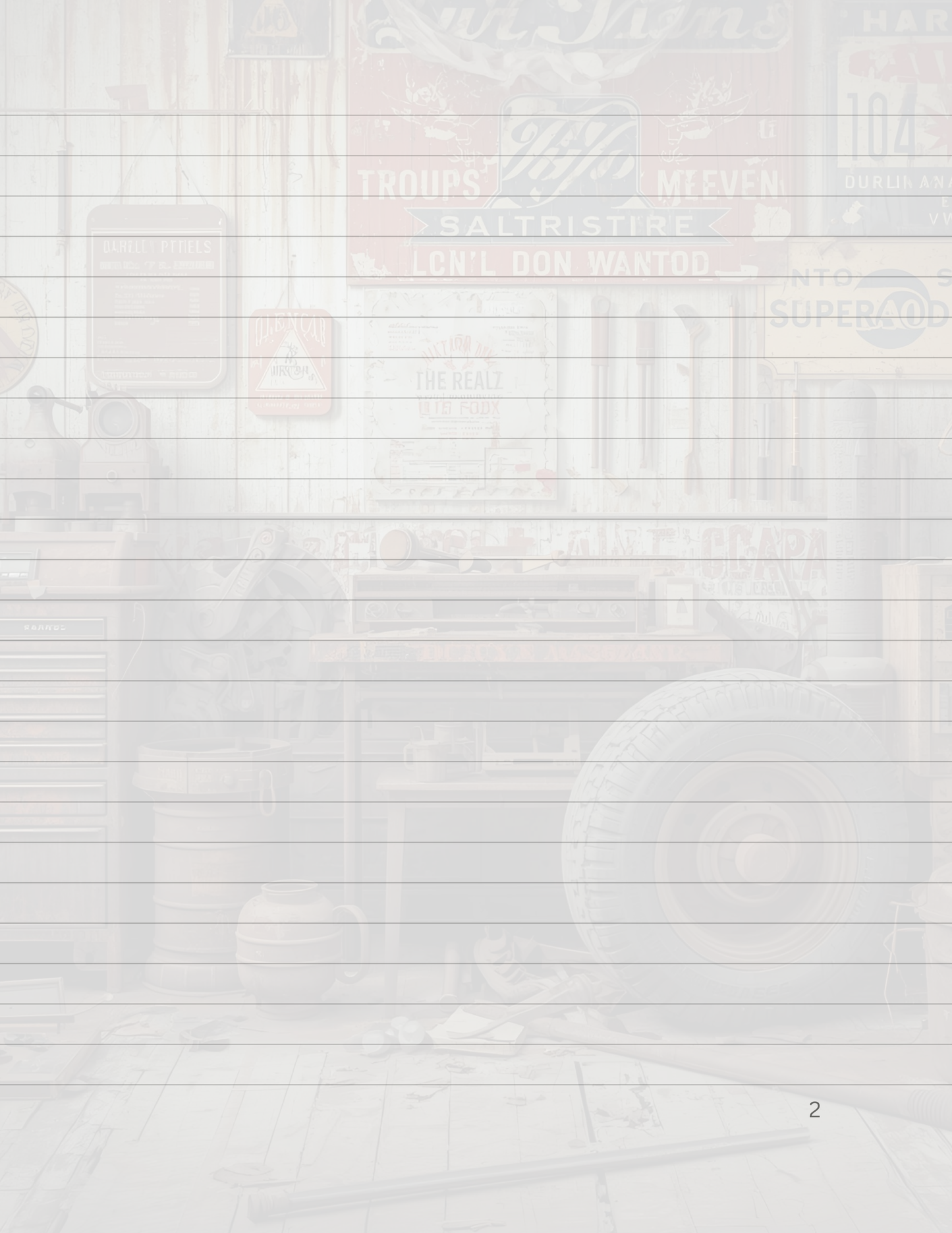 Miles Of Motivation Journal - Template Only