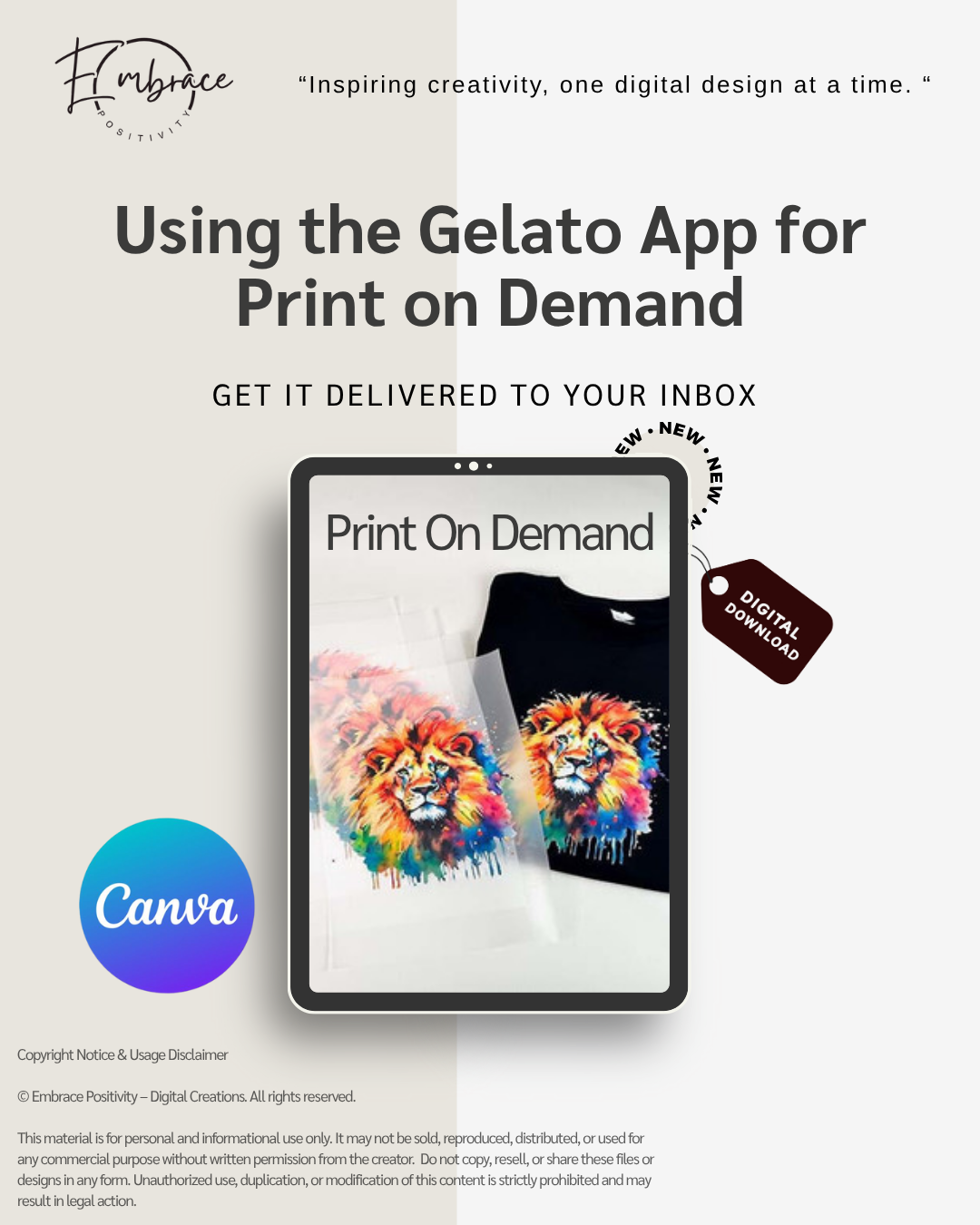 Using the Gelato App for Print on Demand: The Complete Guide - Digital Download