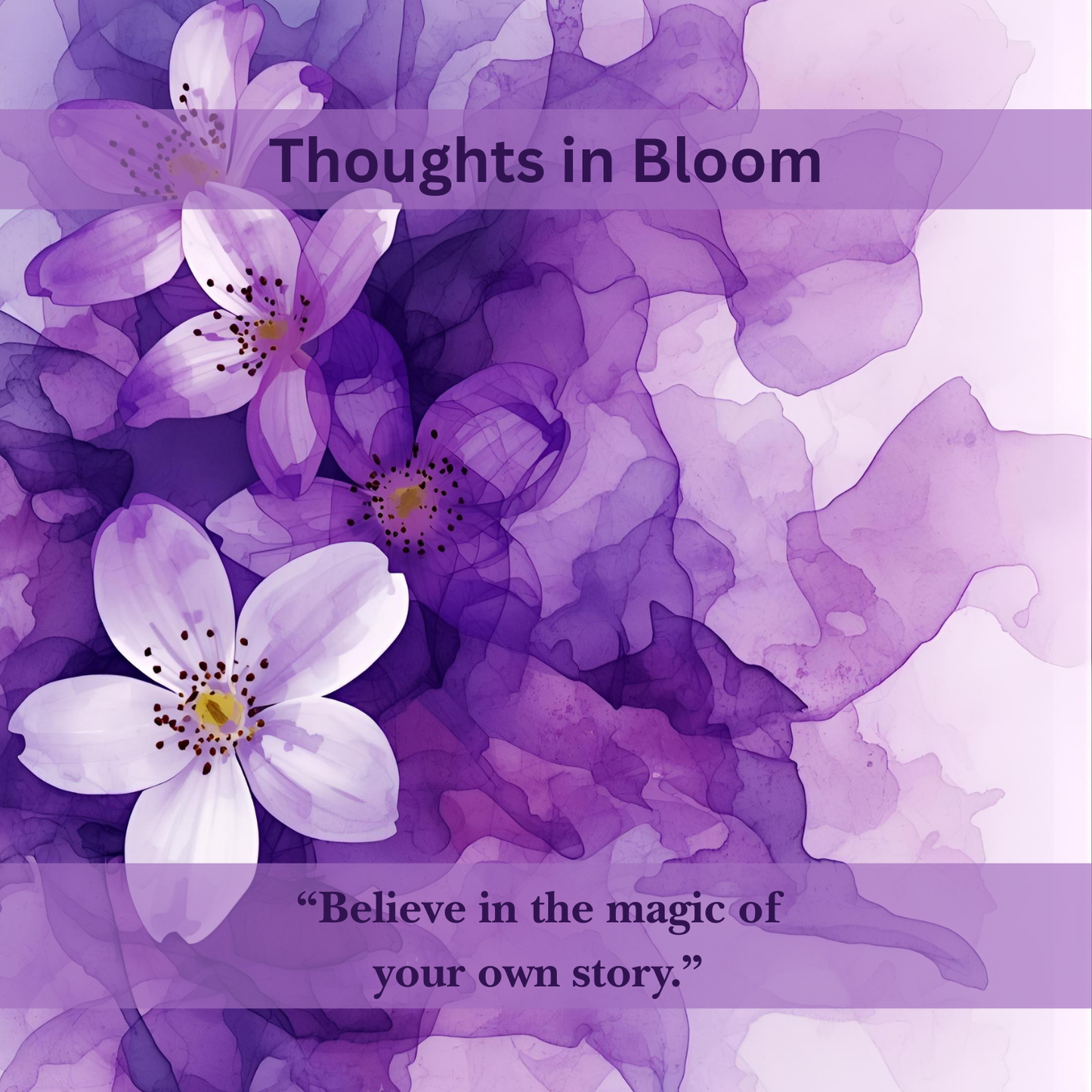 Thoughts In Bloom Journal - Hardcover
