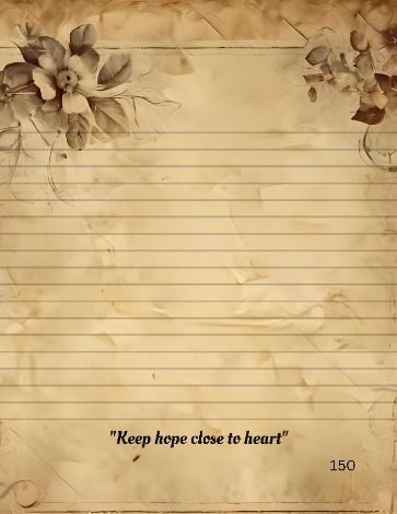 My Thoughts, My Journey Journal - TEMPLATE ONLY