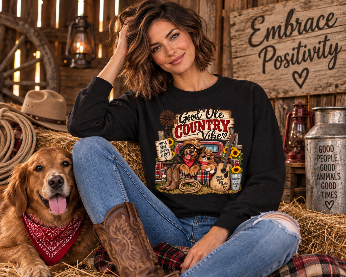 countryvibes,longsleevetee
