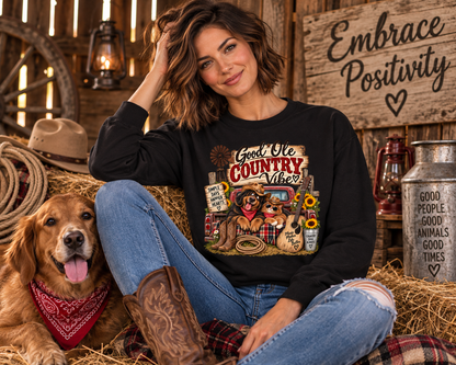 countryvibes,longsleevetee