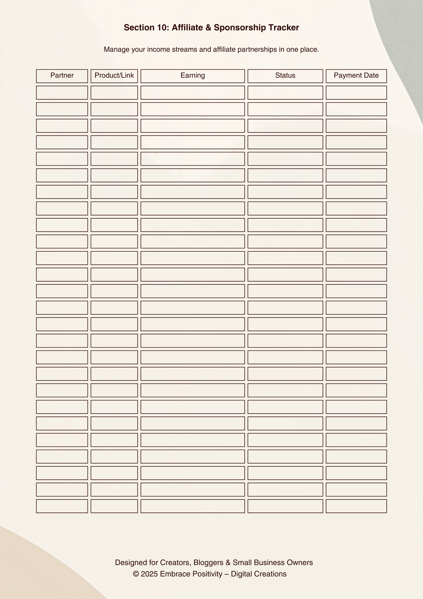 14 Page Blog and Social Media Planner PLR Canva Template, Fully Customizable & Resellable