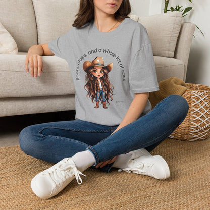 Cowgirl Graphic T-Shirt | Boots, Class & a Whole Lot of Sass Tee