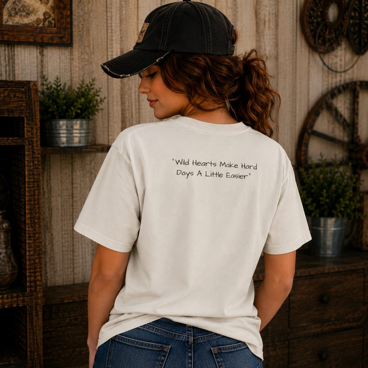 Embrace Positivity Tee  Vintage Nature Graphic T-Shirt