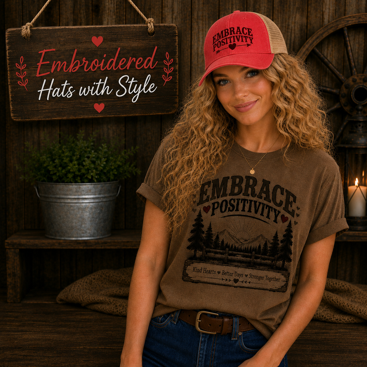 Women's Washed Mesh-Back Cap