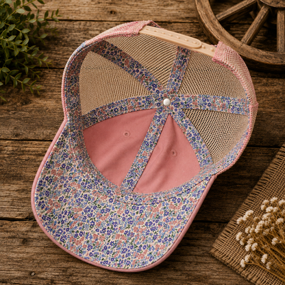 Women's Washed Mesh-Back Cap