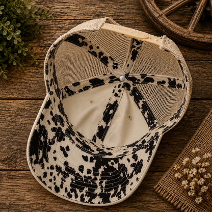 Women's Washed Mesh-Back Cap