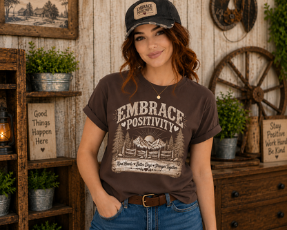 Embrace Positivity Nature Tee