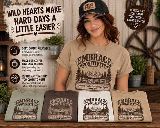 Embrace Positivity Nature Tee