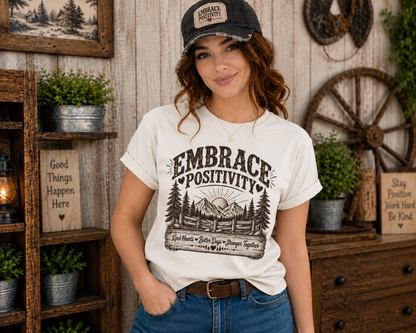 Embrace Positivity Nature Tee