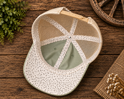 Women's Washed Mesh-Back Cap
