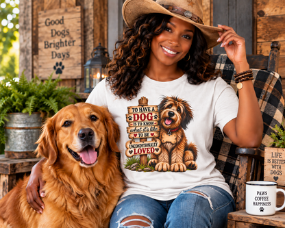Unconditional Love Dog Tee