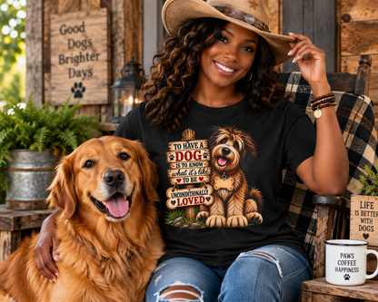Unconditional Love Dog Tee