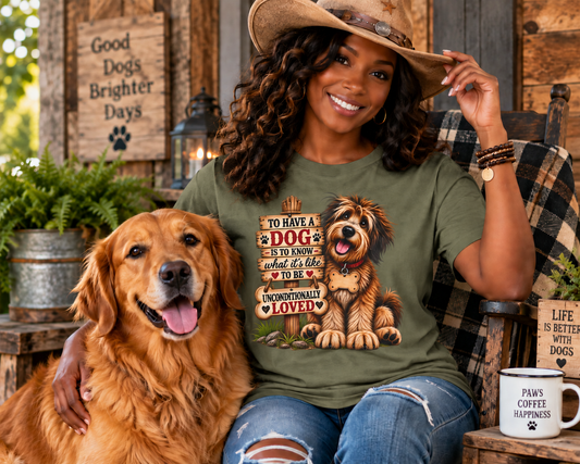 Unconditional Love Dog Tee