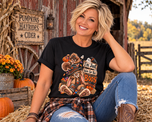 "I'm Just Here for the Boos" Tee