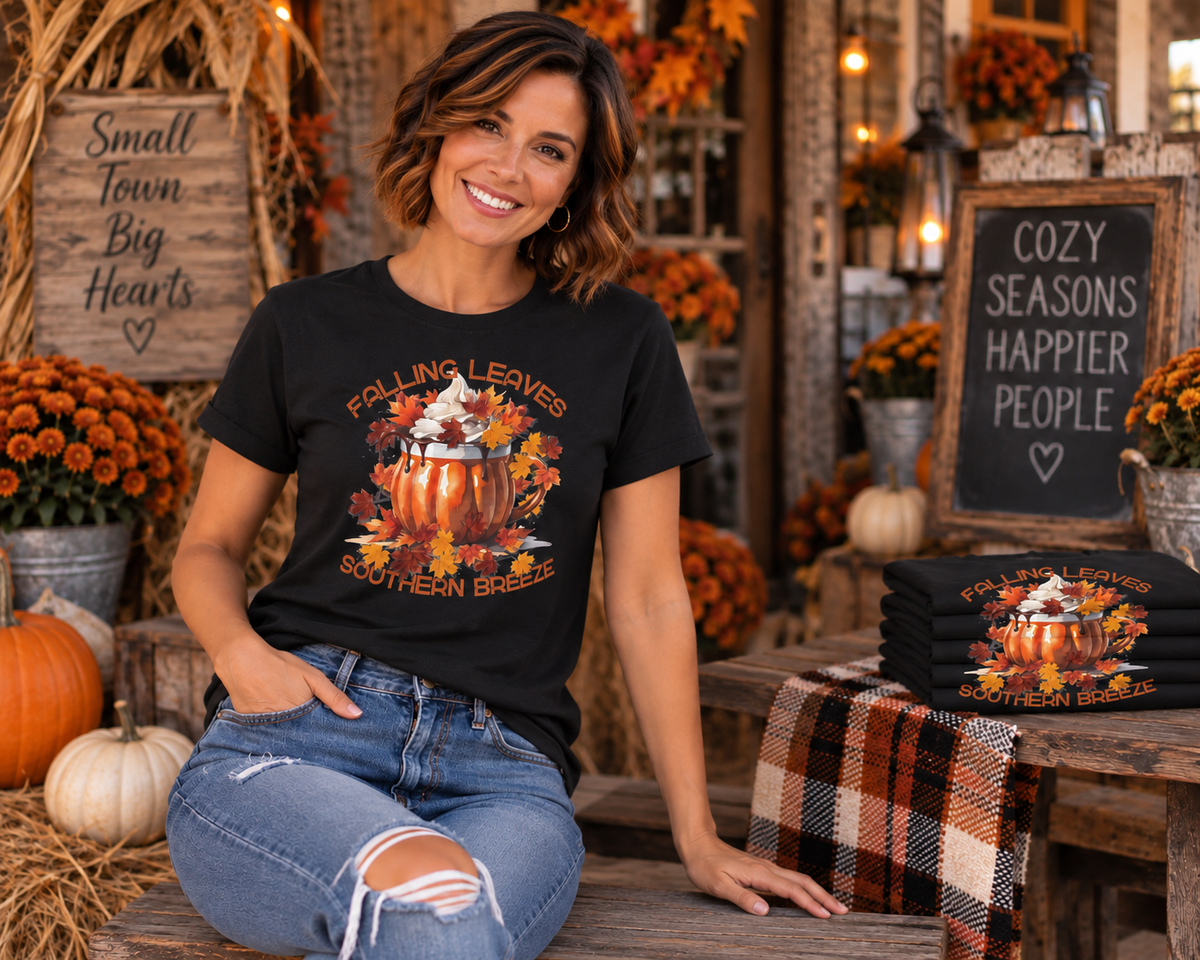 Falling Leaves Southern Breeze Tee