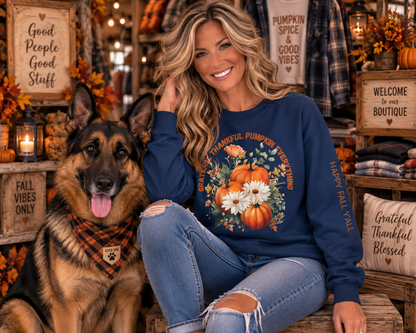Grateful Pumpkin Everything Sweatshirt