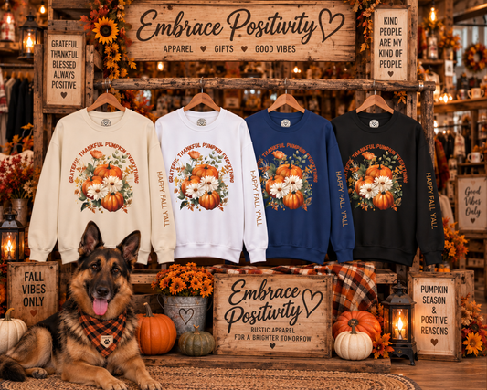 Grateful Pumpkin Everything Sweatshirt