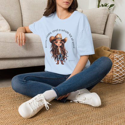 Cowgirl Graphic T-Shirt | Boots, Class & a Whole Lot of Sass Tee