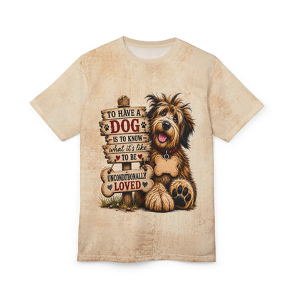 Dog Mom Graphic Tee | Unconditionally Loved T-Shirt