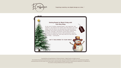 Getting Ready for Black Friday with Your Etsy Shop - Digital Guide