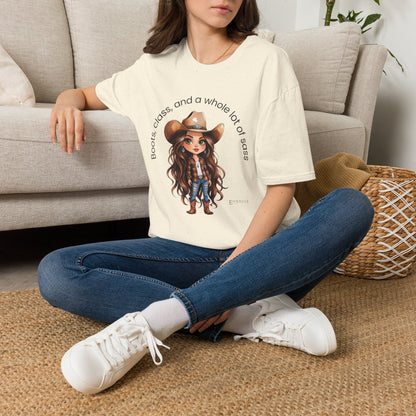 Cowgirl Graphic T-Shirt | Boots, Class & a Whole Lot of Sass Tee