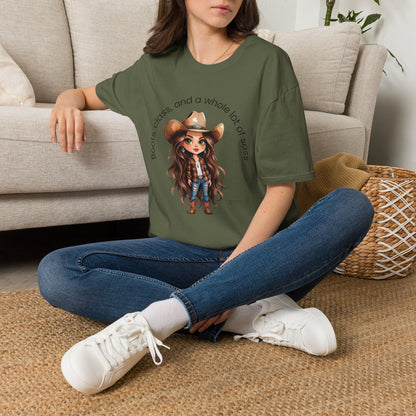 Cowgirl Graphic T-Shirt | Boots, Class & a Whole Lot of Sass Tee