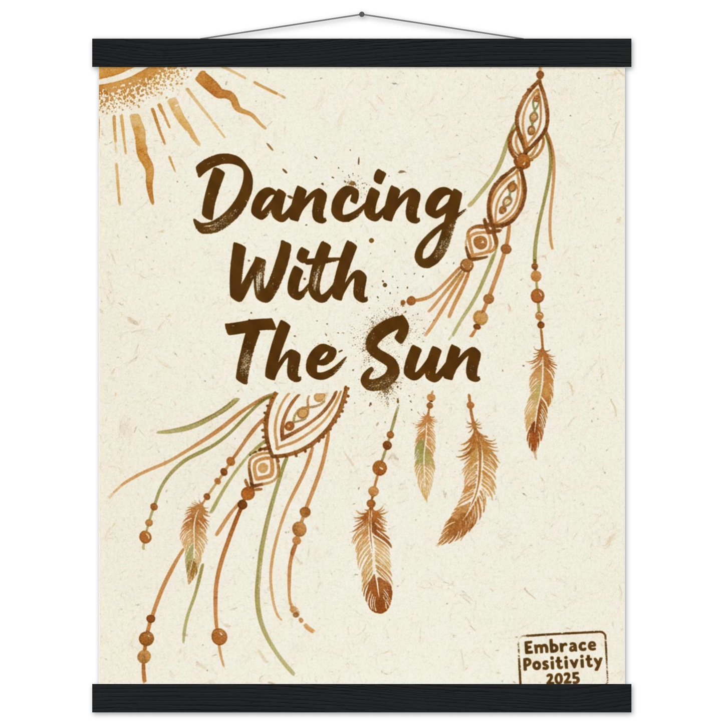 Add sunshine and soul to your walls with “Dancing with the Sun” — a 16x20 boho art print celebrating freedom, warmth, and positive energy in every golden detail.