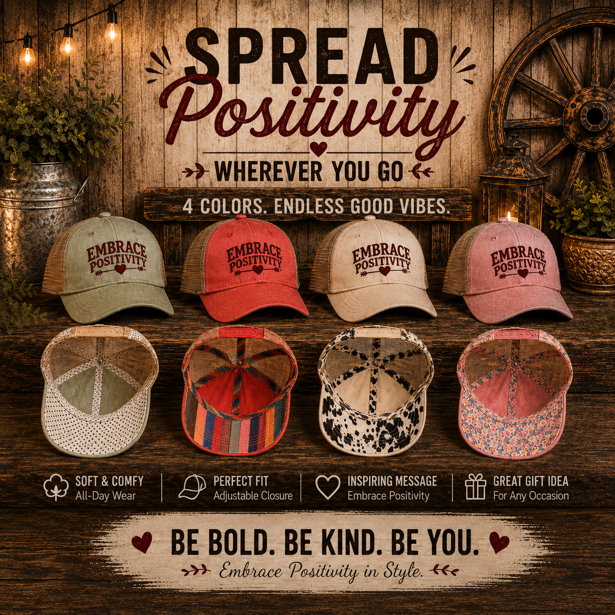 Women's Washed Mesh-Back Cap