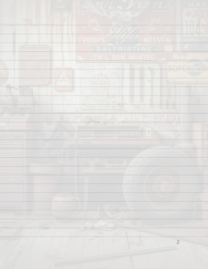 Miles Of Motivation Journal  - Template Only