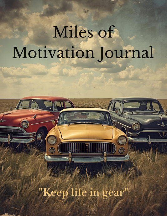 Miles Of Motivation Journal  - Template Only