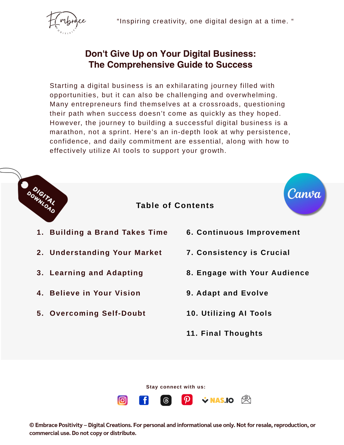 Don't Give Up on Your Digital Business: It Takes Time, Confidence, and Consistency