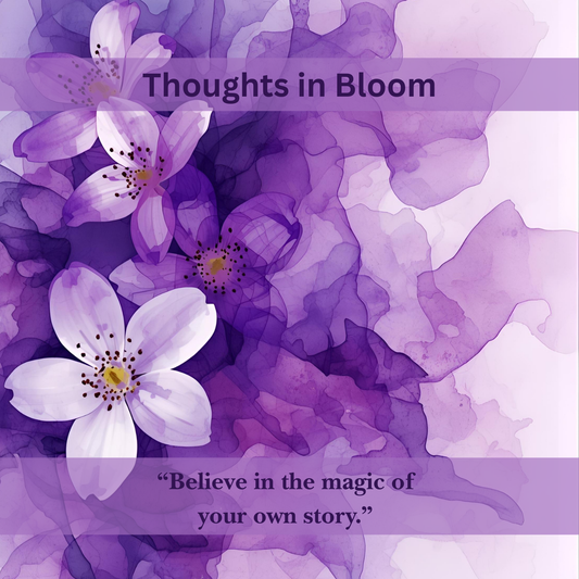 Thoughts In Bloom Journal - Hardcover
