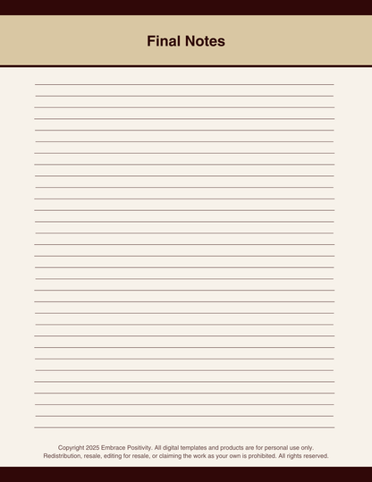 Brand Identity Canva Template with PLR – Resell - Includes 18 page Workbook