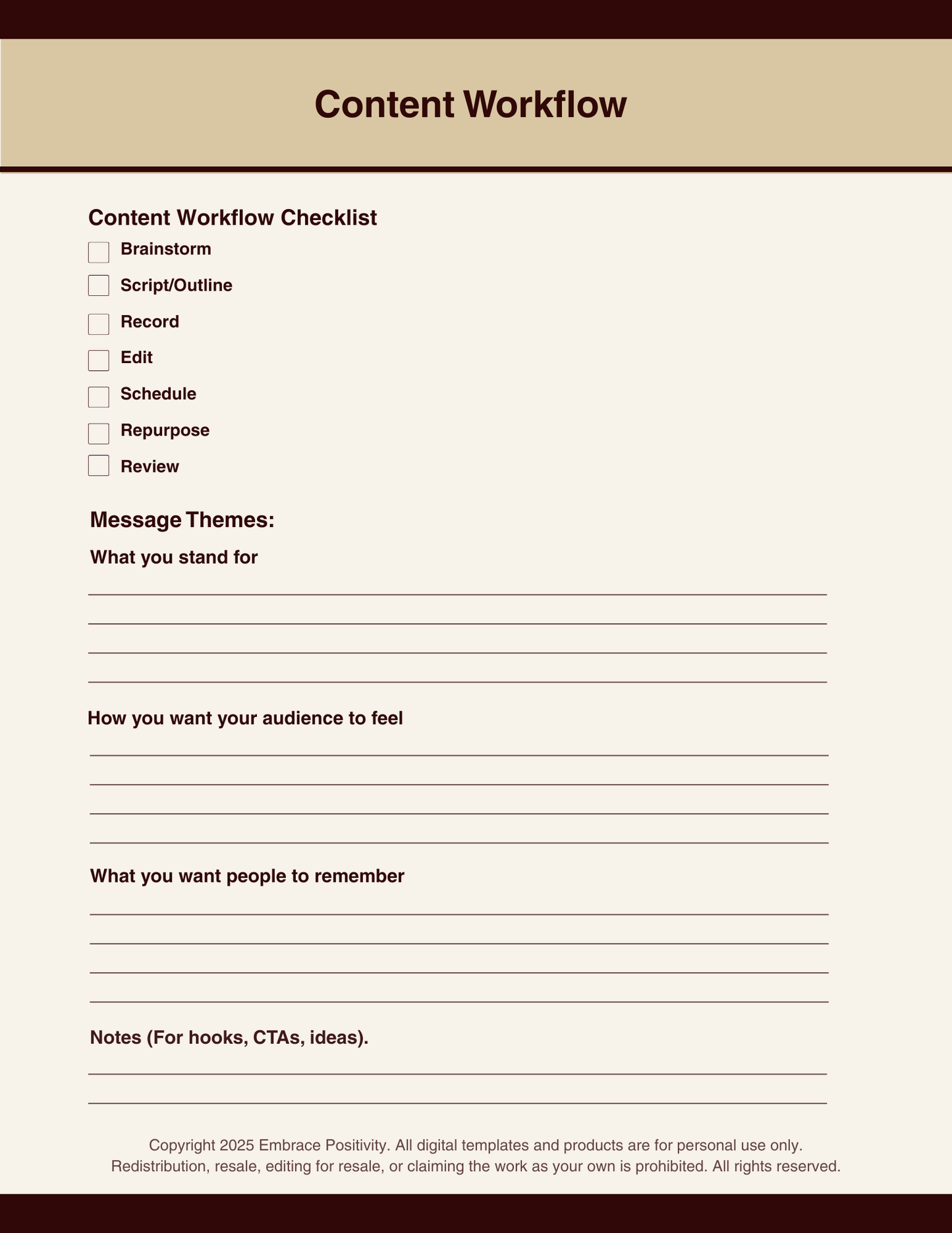 Brand Identity Canva Template with PLR – Resell - Includes 18 page Workbook