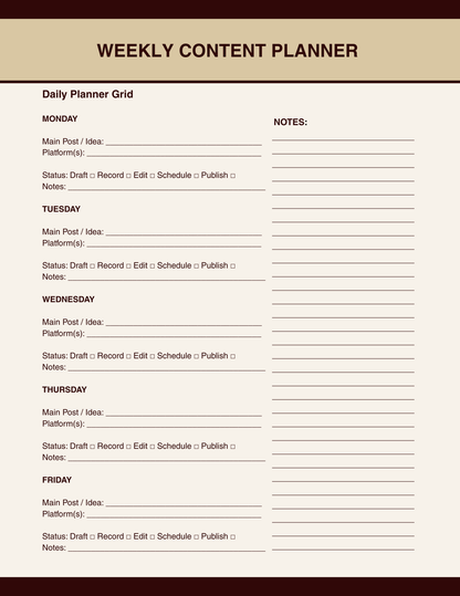 Brand Identity Canva Template with PLR – Resell - Includes 18 page Workbook