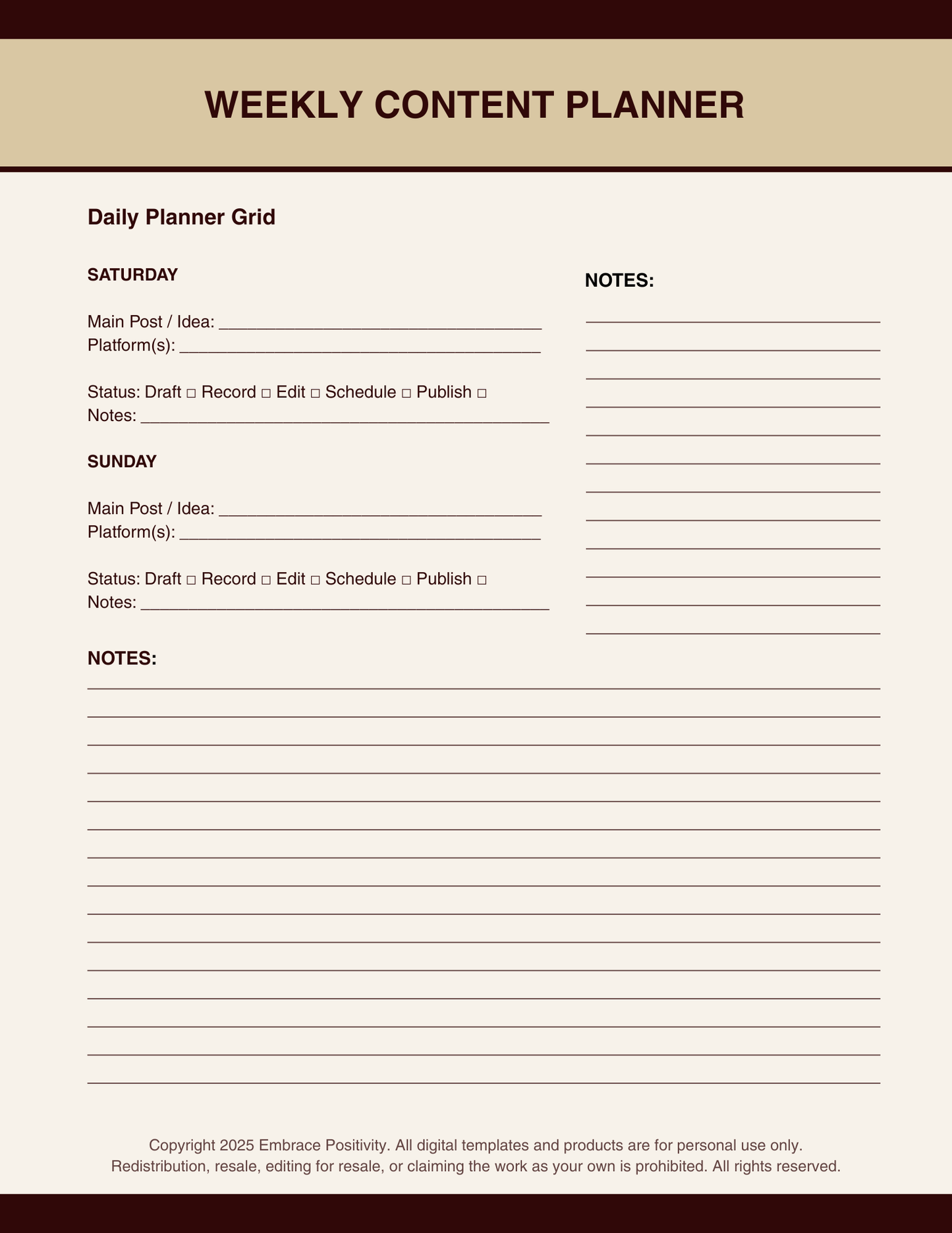 Brand Identity Canva Template with PLR – Resell - Includes 18 page Workbook