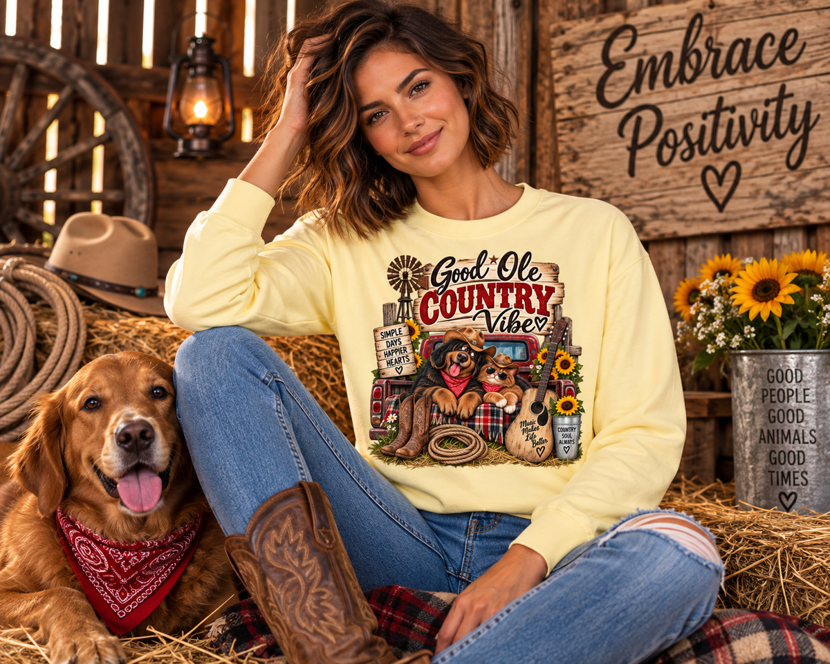 countryvibes,longsleevetee