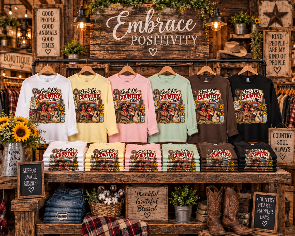 countryvibes,longsleevetee