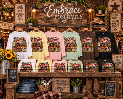 countryvibes,longsleevetee