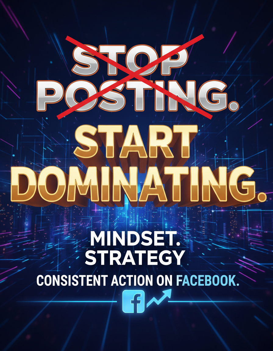 Quick Tip - How To Become A Facebook Dominator Of Positivity And Real Talk