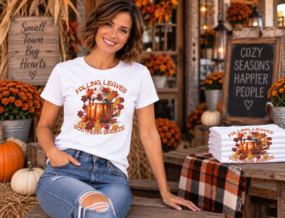 Falling Leaves Southern Breeze Tee