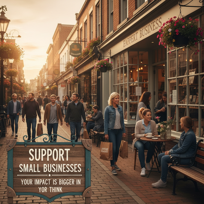 Quick Tip - Small businesses are the heart of every community - Digital PDF Download