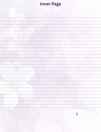 Thoughts In Bloom Journal - TEMPLATE ONLY