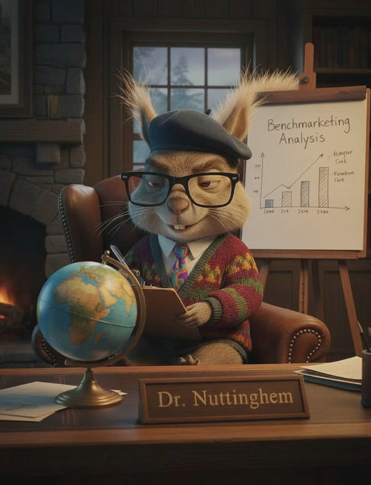 Positive Vibes - Dr. Nuttinghem - Stop guessing how your page is doing. Benchmarking shows you the truth.