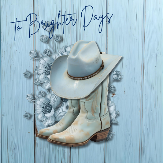 To Brighter Days Journal - Hardcover